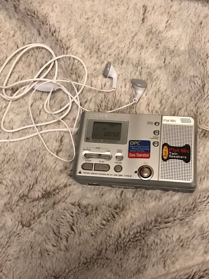 Sony recorder Minidisc RARITET