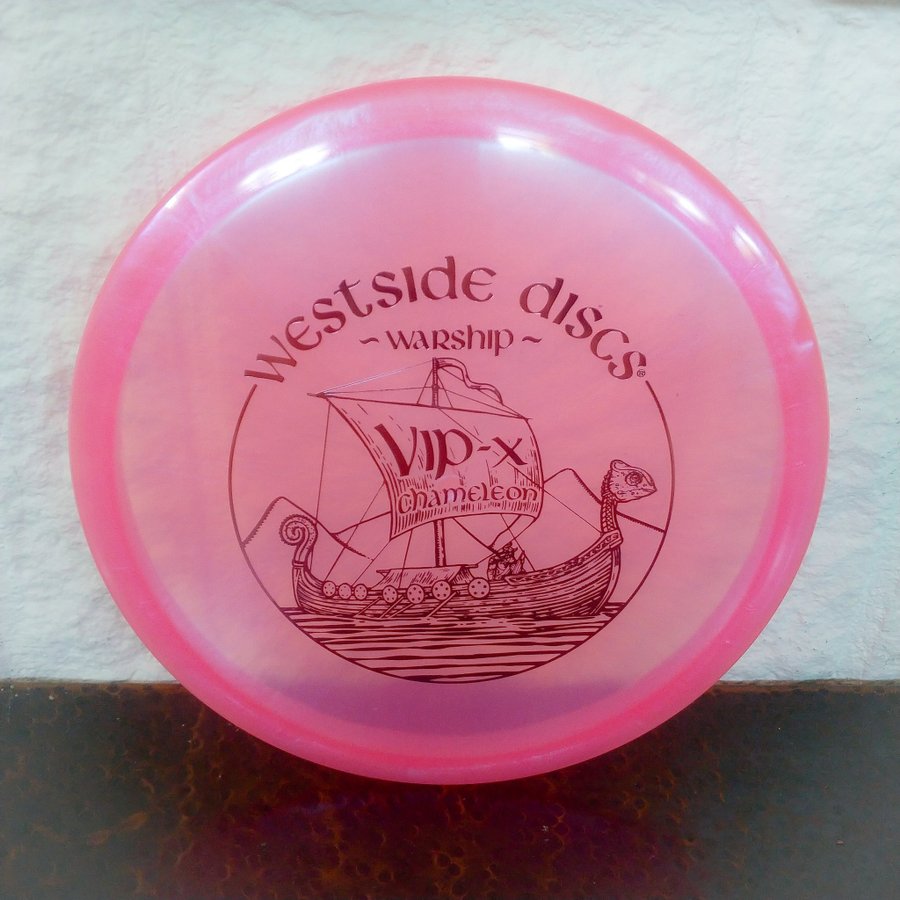 Rare , limited, Westside discs - Warship Vip-X Chameleon, disc för discgolf