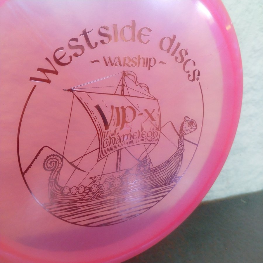 Rare , limited, Westside discs - Warship Vip-X Chameleon, disc för discgolf