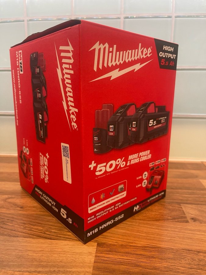 Milwaukee M18 HNRG-552 Batteripaket