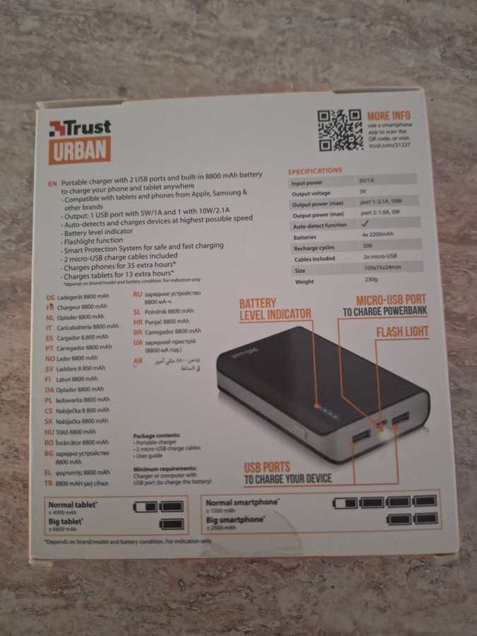 Powerbank Trust urban