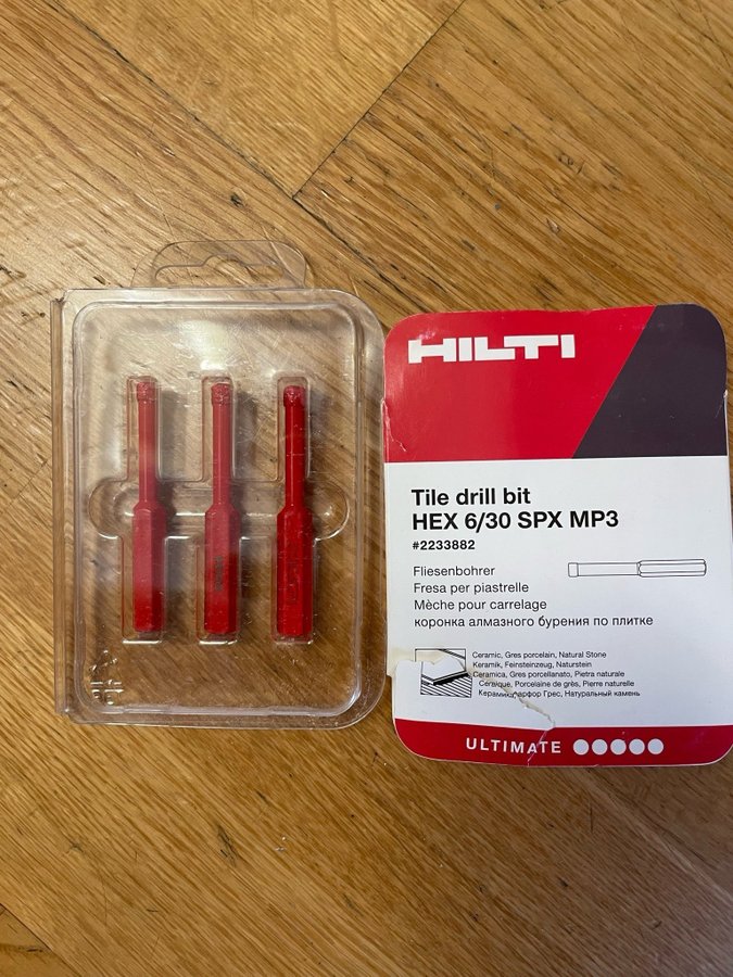 Hilti Kakelborr HEX 6/30 SPX MP3