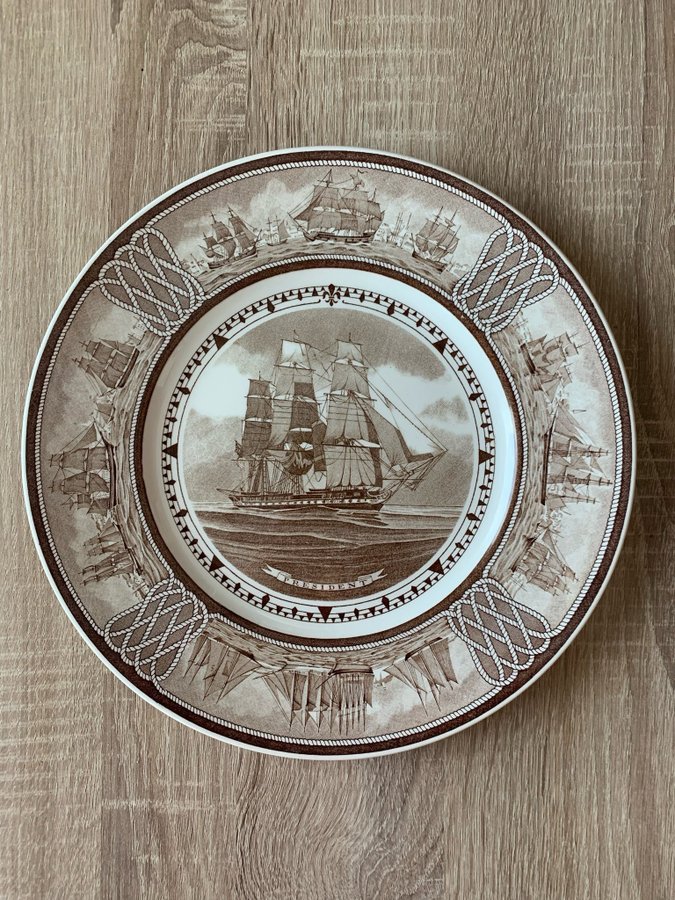 Wedgwood The American Sailing Ship Plates - President