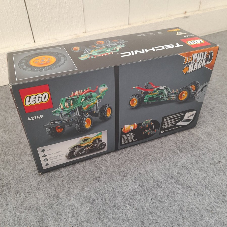 LEGO Technic 42149 Monster Jam Dragon