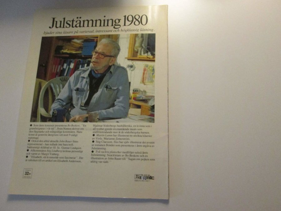 JULSTÄMNING 1980 I FINT SKICK