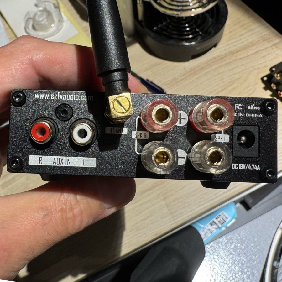 FX-AUDIO FX-502E-L Högkvalitativ ljudförstärkare