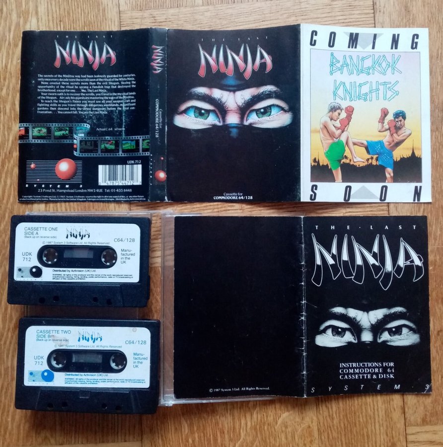 Last Nina (System 3) ->TESTAD<- Commodore 64 / C64 Spel