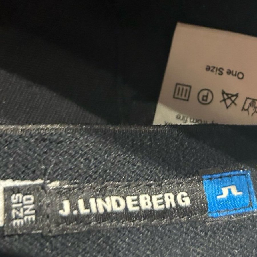 Jlindeberg svart keps storlek ONE SIZE