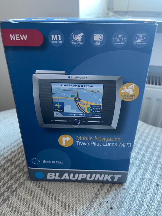 Blaupunkt TravelPilot Lucca MP3 GPS