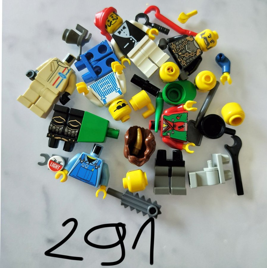 Lego Minifigurer Blandade