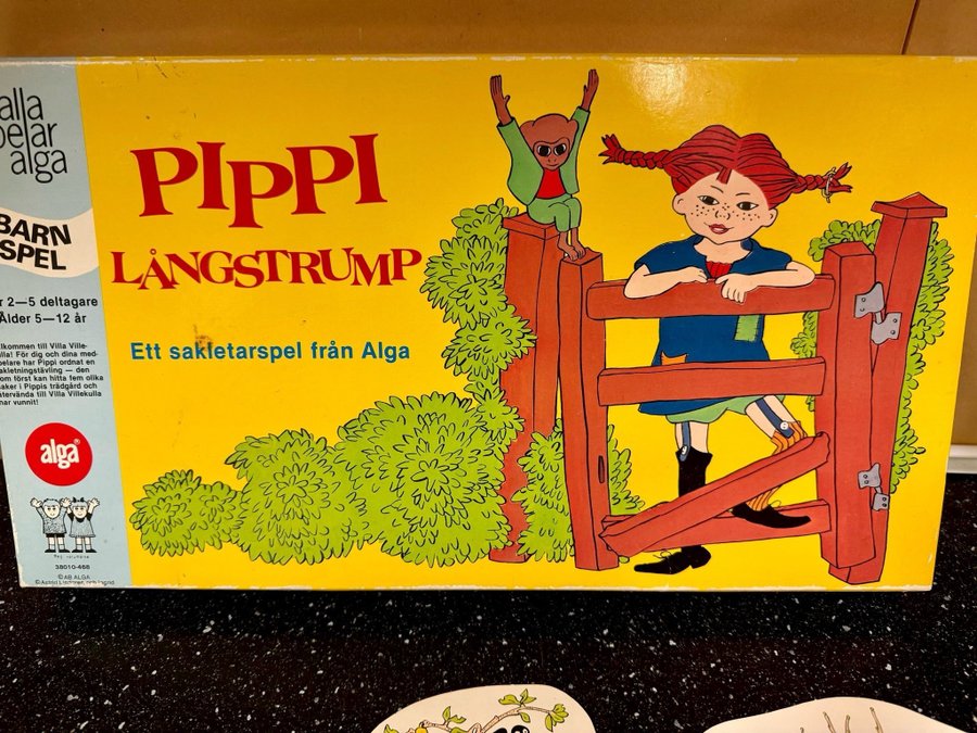 Pippi Långstrump Brädspel