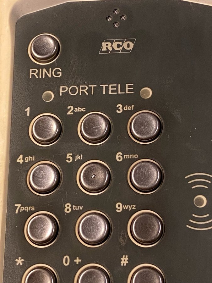 RCO Port Tele ej komplett . Till din villa .