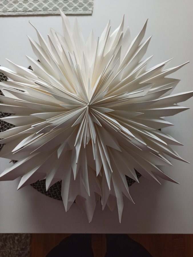 Wikholmform Spiky Star Vit 40cm