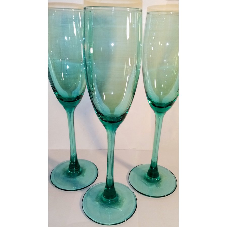 AQUA flute, 3 st champagneglas, Luminarc, France