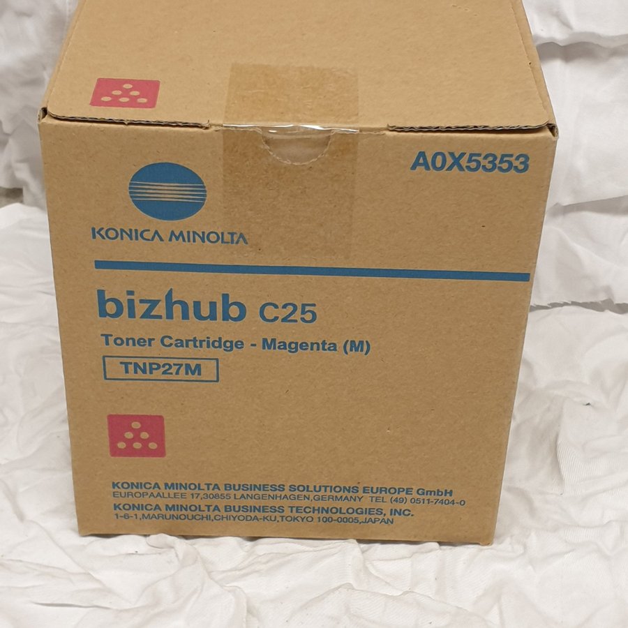 Konica Minolta bizhub c25 Tonerkassett - Magenta (M) TNP27M