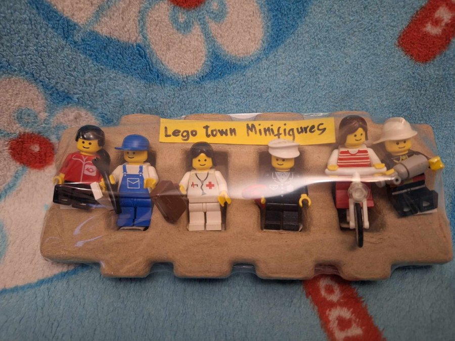 Lego Town Minifigurer 6301 komplett