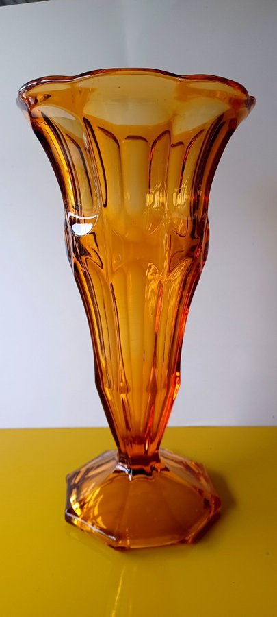 Smuk stor Art Deco vase 1920erne 27 cm