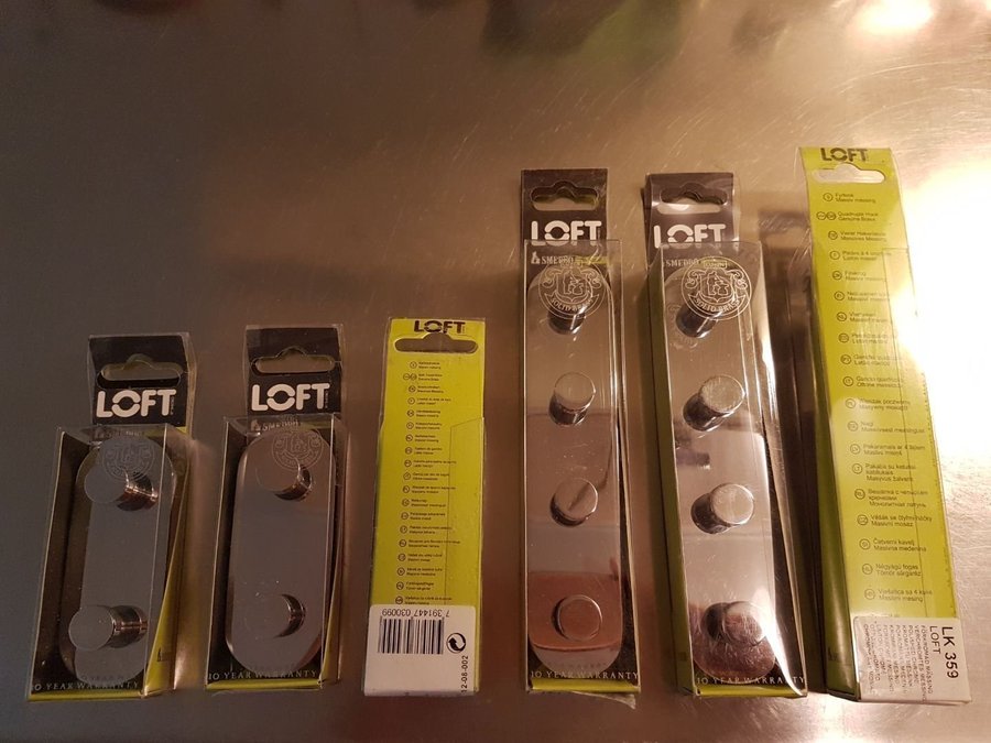 LOFT Handdukskrokar Handdukshängare nya oanvända Klipp.