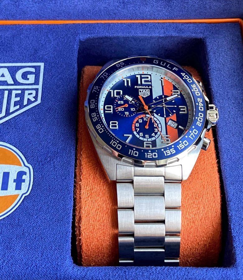 Tag Heuer Formula 1 Gulf Special edition