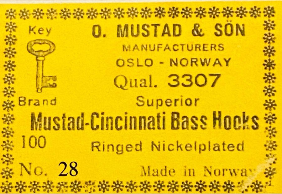 OBS Mustad nr2 (28)  Qual 3307 nickelplaterade kvalitetskrokar 100st i asken !