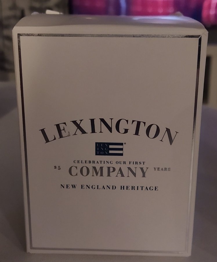 Nytt Lexington 25 years scented candle ljus