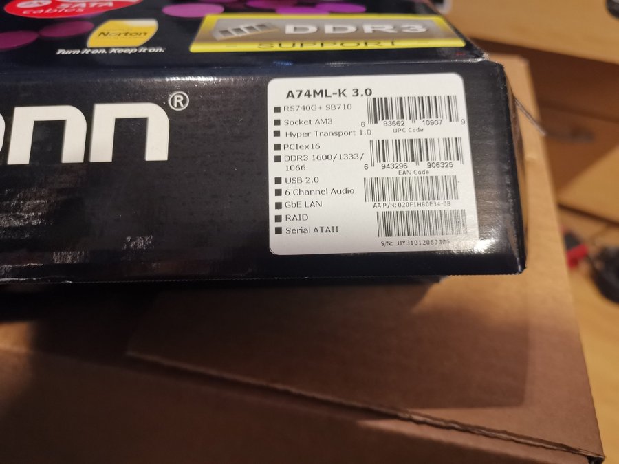 Foxconn A74ML-K 3.0 Moderkort