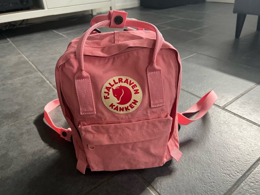 Ryggsäck, Fjällräven Kånken Mini, rosa