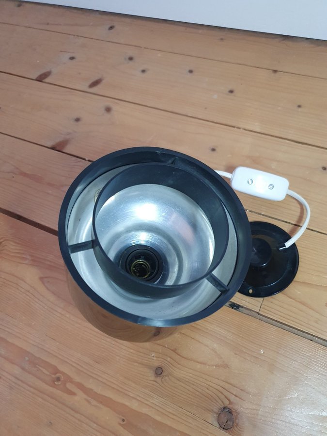 Retro Vintage Brun Sänglampa / Vägglampa från ELINY