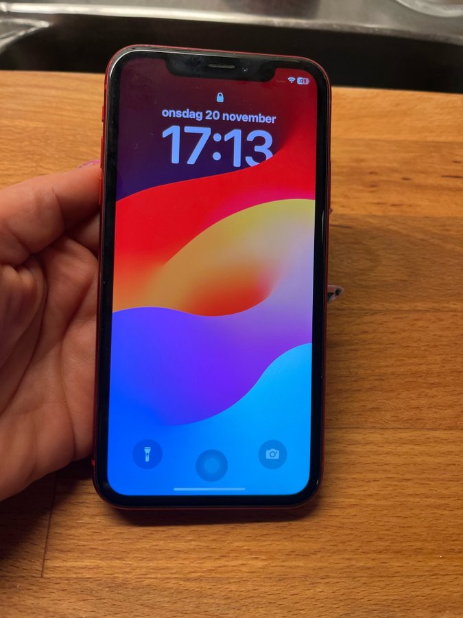 iPhone XR Röd 128 gb