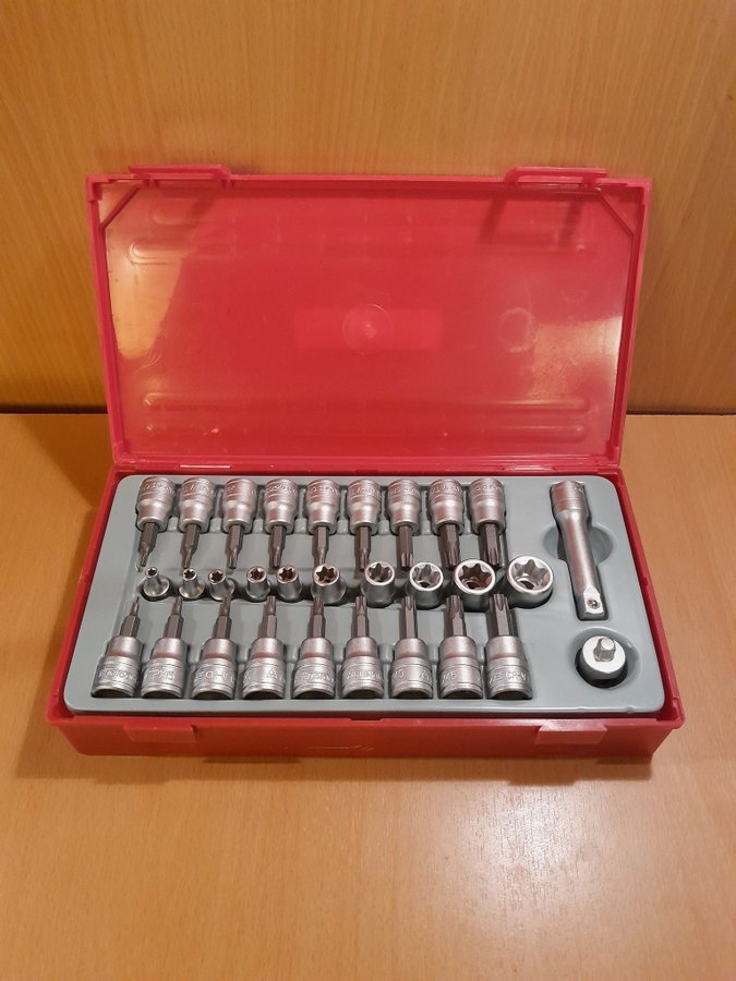 Teng Tools TX-hylsnyckelsats torx