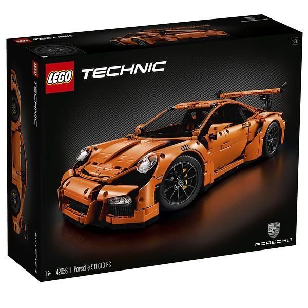 LEGO Technic 42056 Porsche 911 GT3 RS MINT nyskick, oklistrad