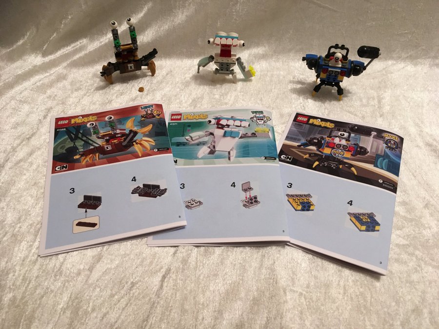 LEGO® Mixels | Lewt, Tuth, Myke | 41568, 41571, 41580