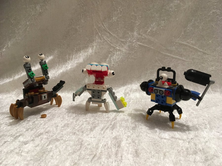 LEGO® Mixels | Lewt, Tuth, Myke | 41568, 41571, 41580