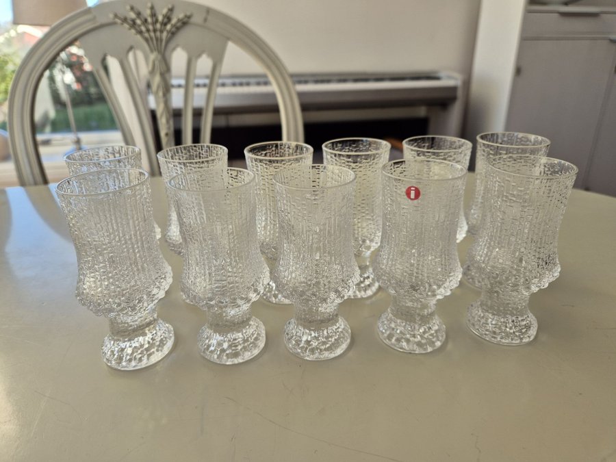 Iittala, Ultima Thule, Snapsglas 6 cl, 11 st