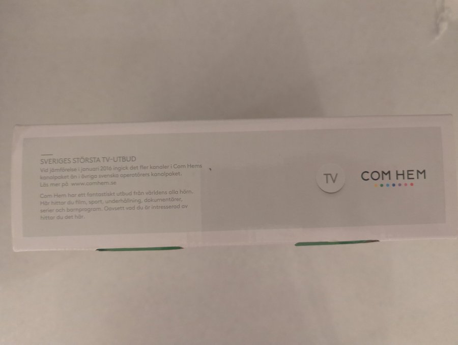 Arris VIP1113, TV-Box Tele2/Comhem, ny i oöppnad förpackning