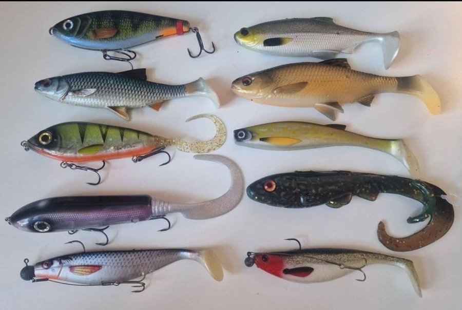 Gäddbeten - Rapala, Svartzonker, Westin, ABU Garcia mm