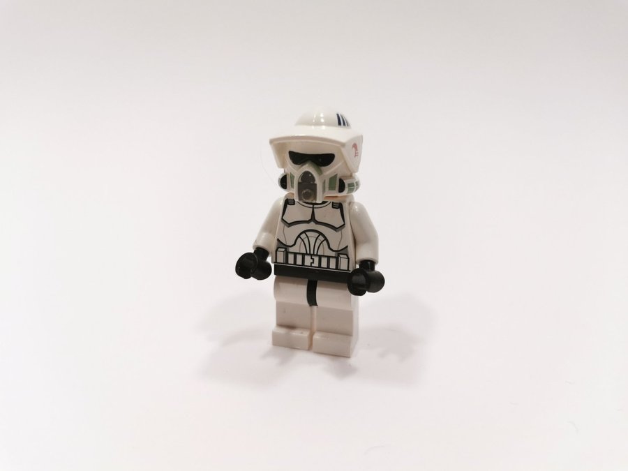 Lego - minifigur - starwars - cloone arf trooper - sw0297 - vit