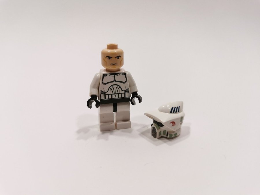 Lego - minifigur - starwars - cloone arf trooper - sw0297 - vit