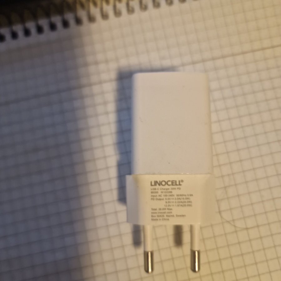 Linocell USB-C laddare 20W