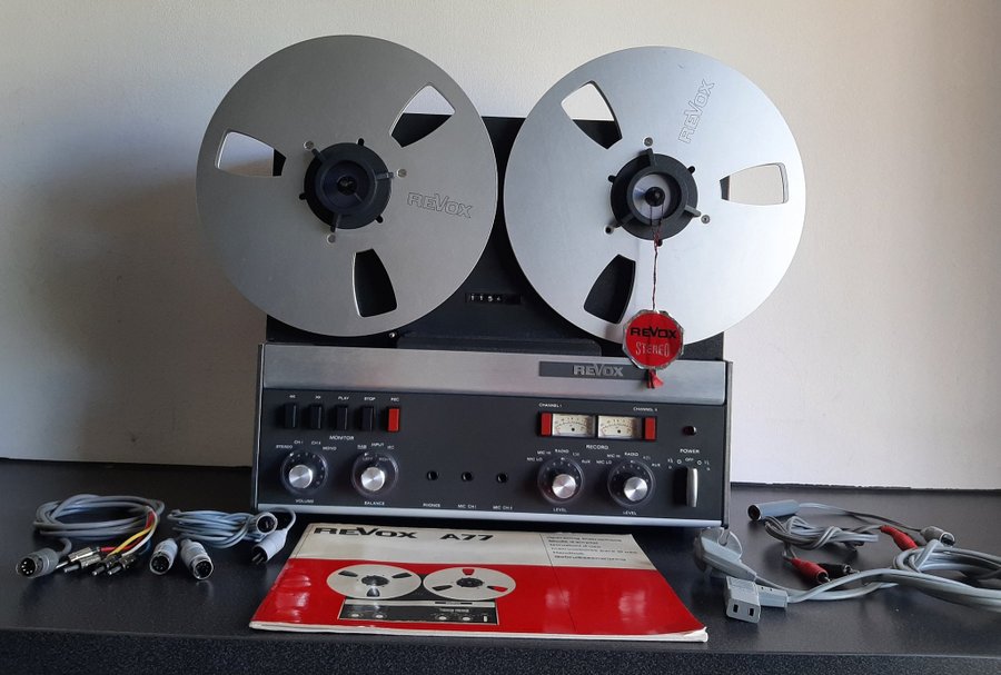 Revox A77 MK 3 Hi-Fi Rullbandspelare