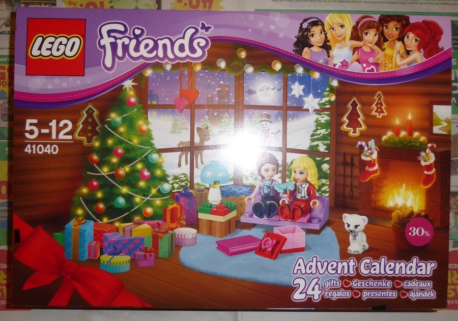 LEGO 41040 Friends Julkalender 2014