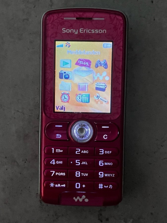 Ericsson W200i Walkman mobiltelefon fint skick!