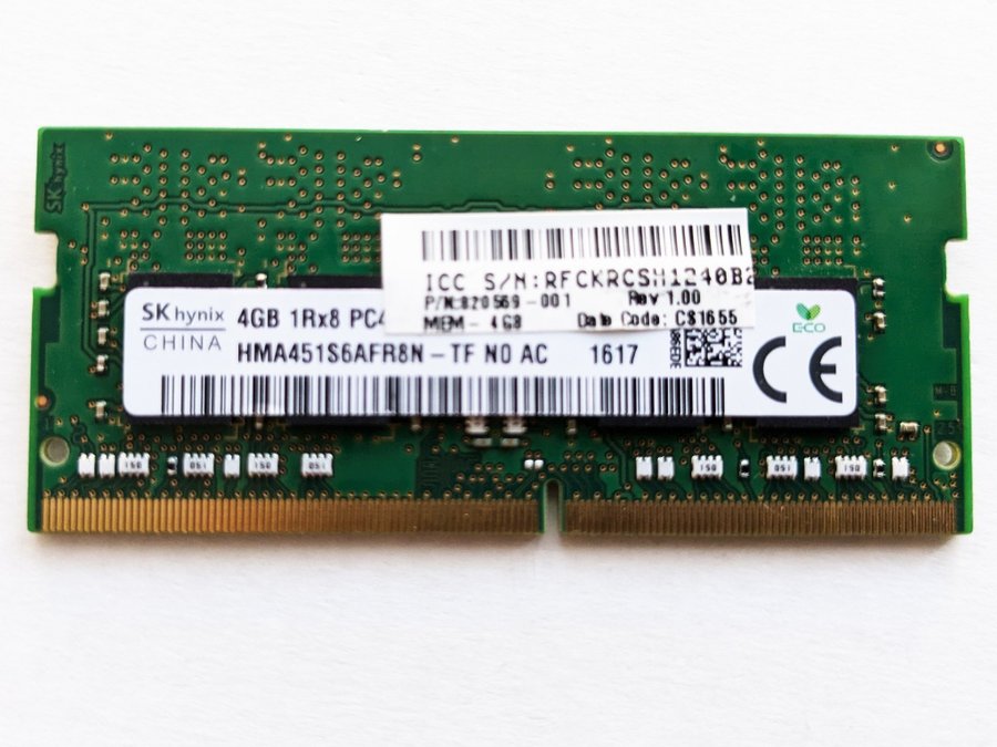 HMA451S6AFR8N-TF - SK Hynix 1x 4GB DDR4-2133 - (R07)