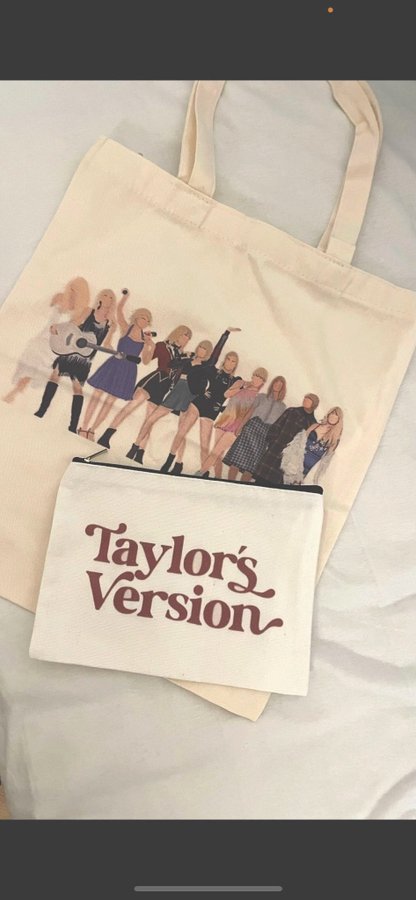 Taylor Swift Fans Inspiration Self Print Jute Bag Tote Bag