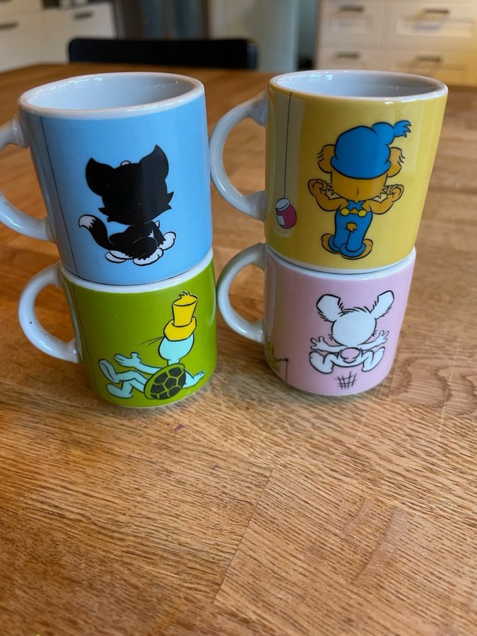 Bamse Porslins-set mini