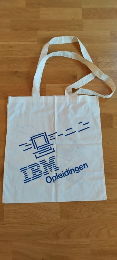 Retro original IBM opleidingen bärkasse i tyg