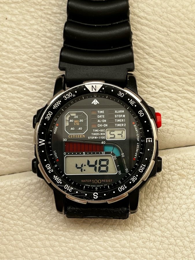 Citizen Eco-Drive Digital Klocka chronograph