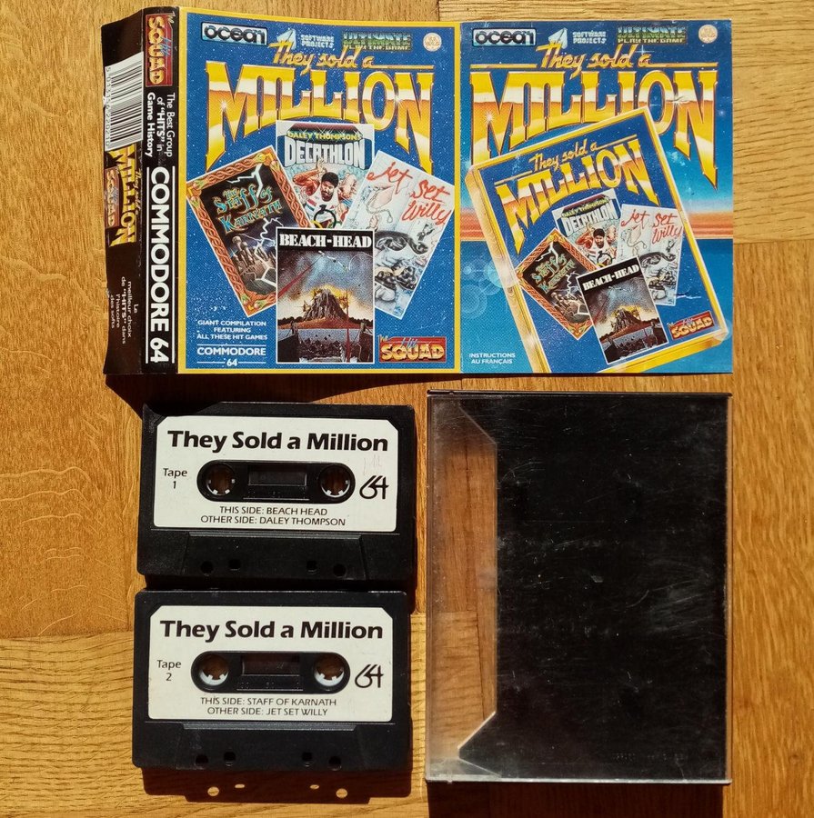 They Sold a Million (The Hit Squad - Ocean Software) - Commodore 64 / C64 Spel