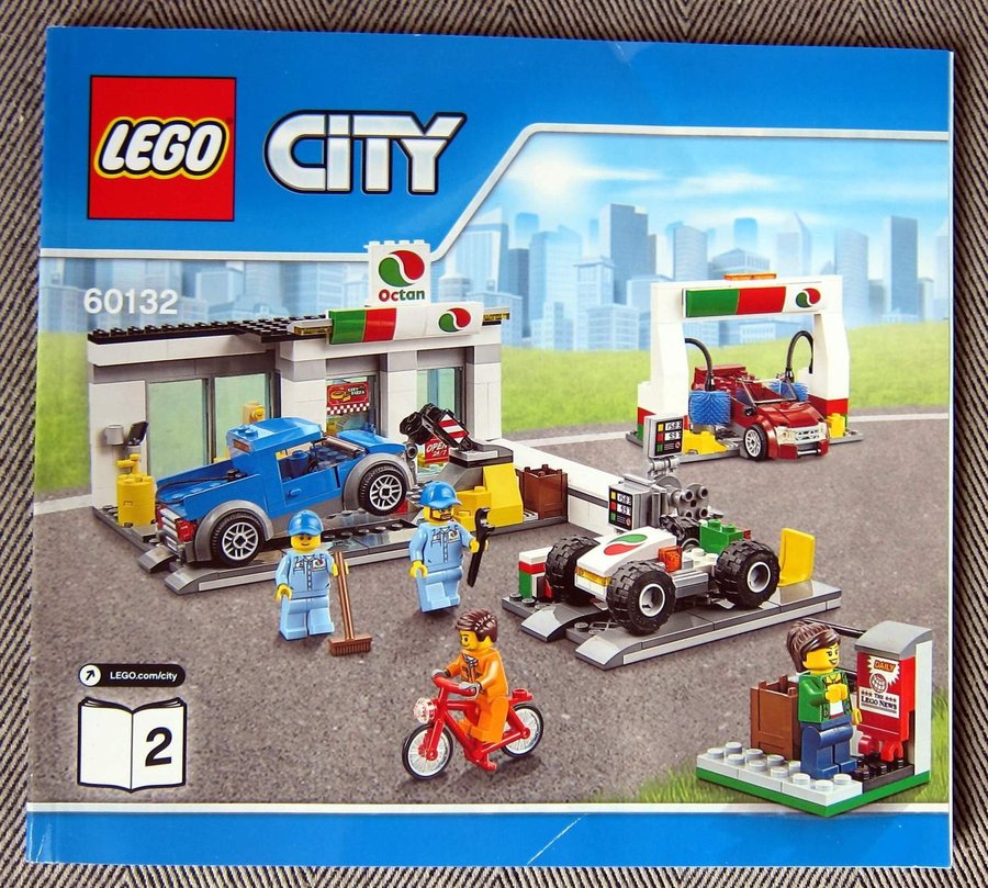 LEGO Manualer Beskrivningar City 60132