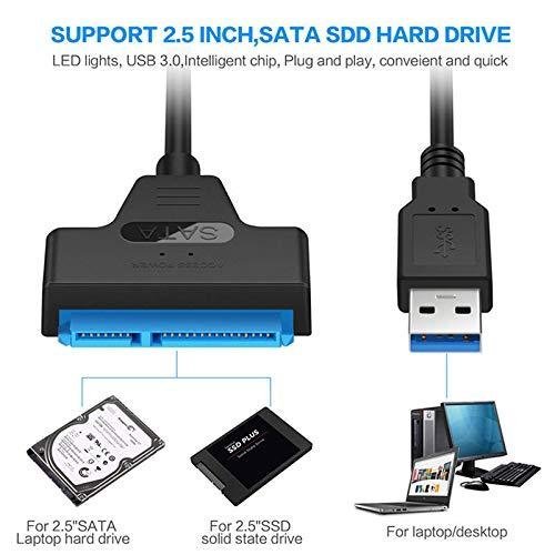 USB 3.0 till Sata Extern Hårddisk Adapter - Snabb Frakt